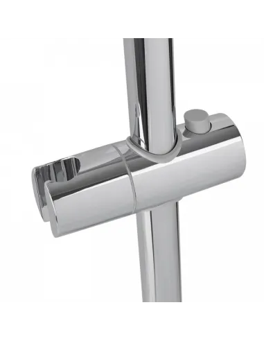 Душова стійка Venta SR615, з мильницею, пластик, хром - 4