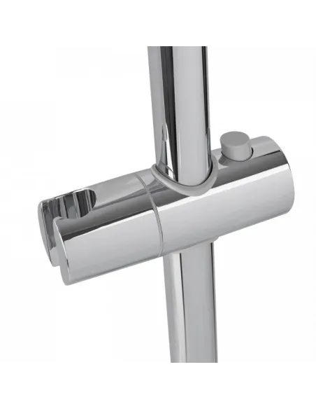 Душова стійка Venta SR615, з мильницею, пластик, хром - 4