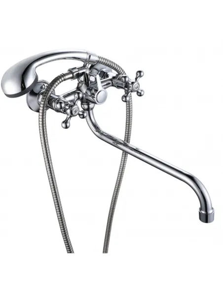 Смеситель для ванны Venta VM325DC, цинковый сплав, хром - 1