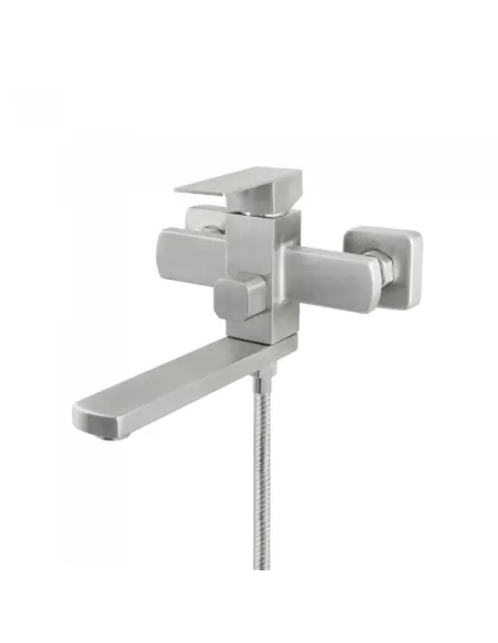 Змішувач для ванни Venta VC302KS, нержавіюча сталь, сатин - 2