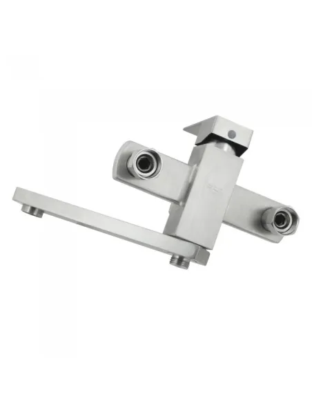 Змішувач для ванни Venta VC302KS, нержавіюча сталь, сатин - 3