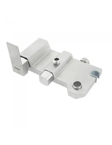 Смеситель для ванны Venta VC373PS без излива, нержавеющая сталь, сатин - 3