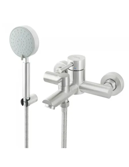 Змішувач для ванни Venta VS333LS, нержавіюча сталь, сатин - 1