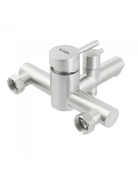 Змішувач для ванни Venta VS333LS, нержавіюча сталь, сатин - 2