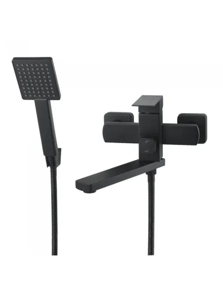 Змішувач для ванни Venta VC302KB, нержавіюча сталь, чорний - 1