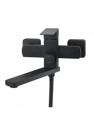 Змішувач для ванни Venta VC302KB, нержавіюча сталь, чорний - 2