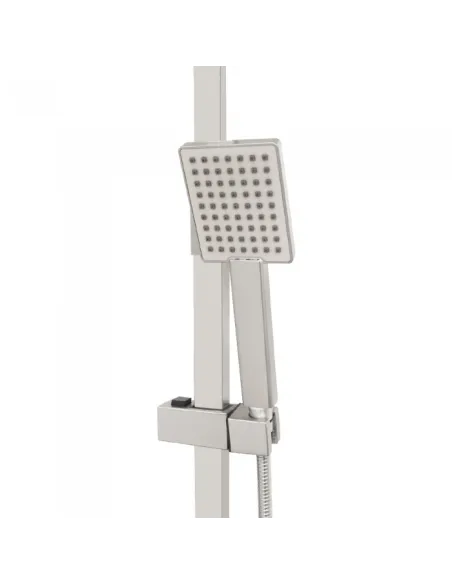 Душевая система с изливом Venta VC603KS, нержавеющая сталь, сатин - 3