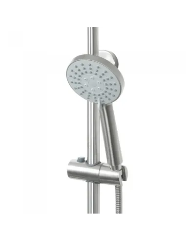 Душевая система с изливом Venta VL613KS, нержавеющая сталь, сатин - 3