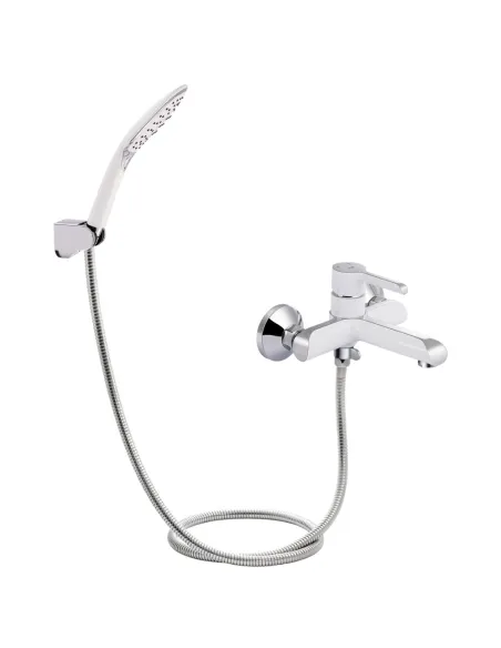 Смеситель для ванны Q-Tap Grand QTGRAWCR006 Chrome White - 1