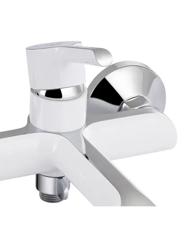 Змішувач для ванни Q-Tap Grand QTGRAWCR006 Chrome White - 4