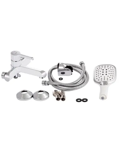 Смеситель для ванны Q-Tap Grand QTGRAWCR006 Chrome White - 7