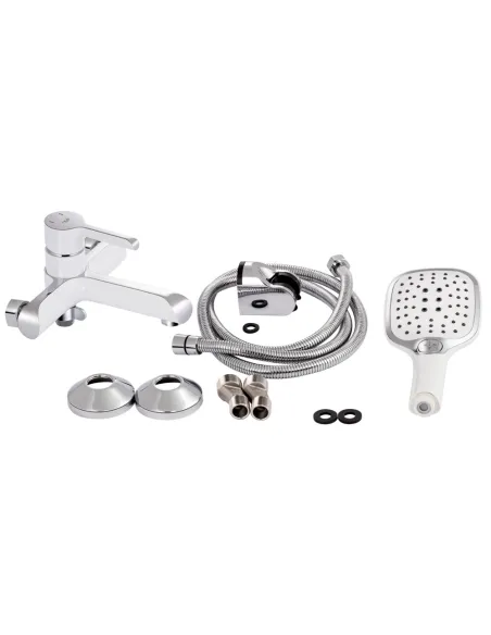 Смеситель для ванны Q-Tap Grand QTGRAWCR006 Chrome White - 7