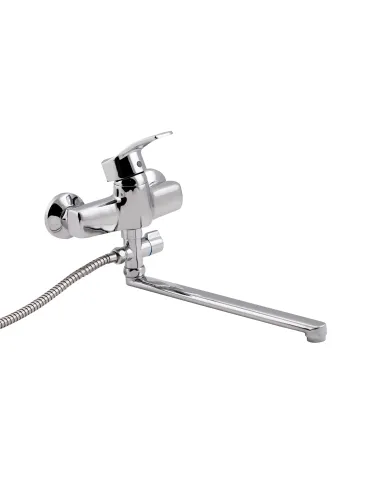 Смеситель для ванны Lidz Tani 005C2 LDTAN005C2CRM35102 Chrome, c душевым гарнитуром - 3