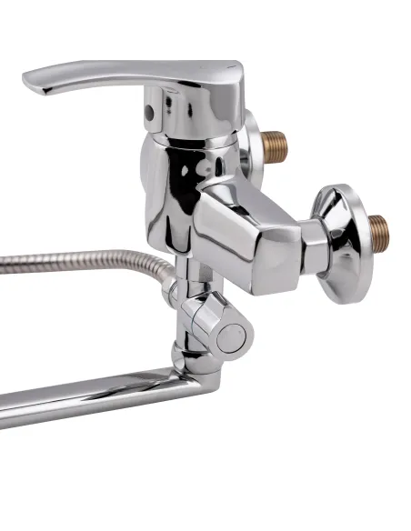 Змішувач для ванни Lidz Tani 005C2 LDTAN005C2CRM35102 Chrome з душовим гарнітуром - 4