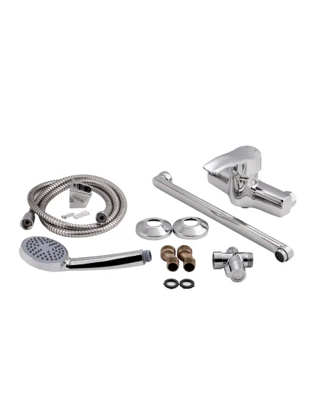 Змішувач для ванни Lidz Tani 005C2 LDTAN005C2CRM35102 Chrome з душовим гарнітуром - 6