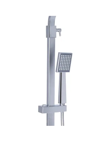 Душевая система Q-Тap Capricorn 53103KNC Chrome с изливом - 4