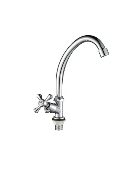 Монокран для кухні Lidz Lamb 269F1 LDLAM269F1CRM44976 Chrome - 1