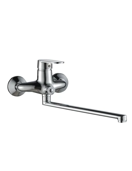 Смеситель для ванны Lidz Tani 0052 LDTAN0052CRM44960 Chrome с длинным изливом - 1 Смеситель для ванны Lidz Tani 0052 LDTAN0052CRM44960 Chrome с длинным изливом - 1