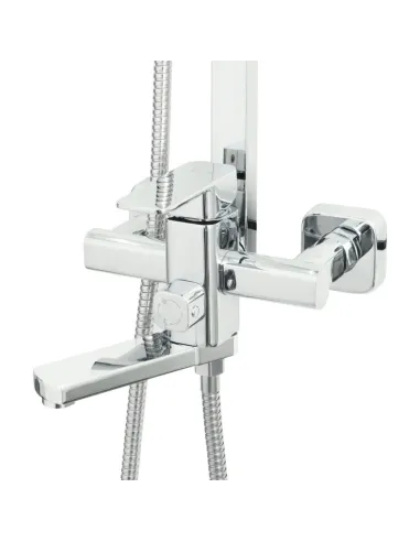 Душова система з виливом Venta VT645DC, хром - 2