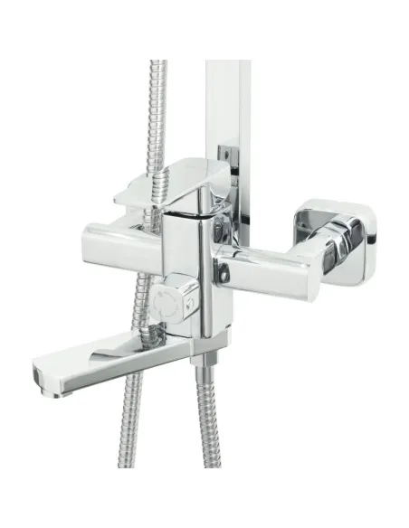 Душова система з виливом Venta VT645DC, хром - 2