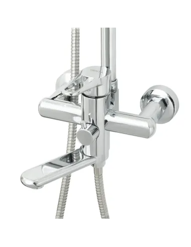 Душова система з виливом Venta VN615DC, хром - 3