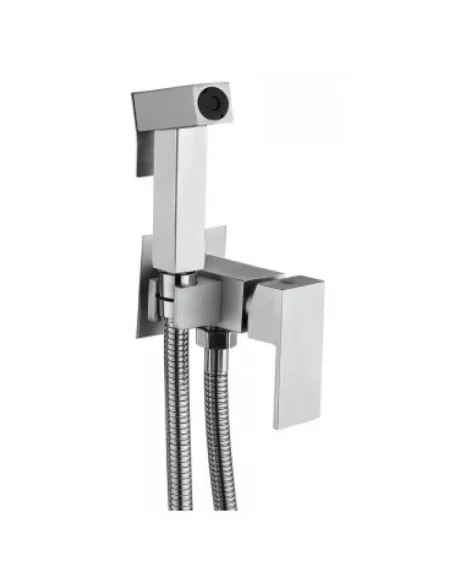 Змішувач з гігієнічним душем Venta VS513NS, нержавіюча сталь, сатин - 1