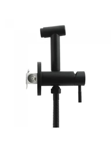 Смеситель с гигиеническим душем Venta VS202VB, нержавеющая сталь, черный - 2