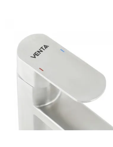 Змішувачі для умивальника прихованого монтажу Venta VL103MS, нержавіюча сталь, сатин - 3