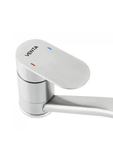 Змішувачі для умивальника прихованого монтажу Venta VL453KS, нержавіюча сталь, сатин - 2