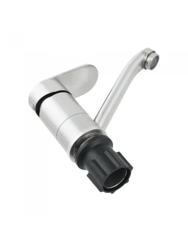 Смесители для умывальника скрытого монтажа Venta VL453KS, нержавеющая сталь, сатин - 3