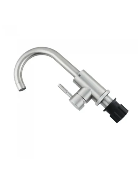 Смесители для умывальника скрытого монтажа Venta VS112US, нержавеющая сталь, сатин - 2