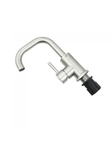 Смесители для умывальника скрытого монтажа Venta VS122FS, нержавеющая сталь, сатин - 2