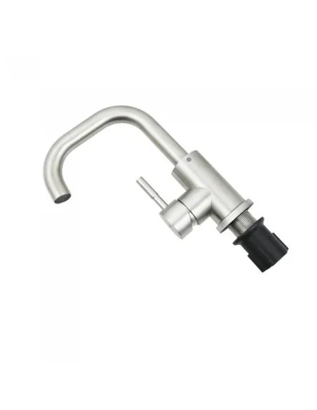 Смесители для умывальника скрытого монтажа Venta VS122FS, нержавеющая сталь, сатин - 2