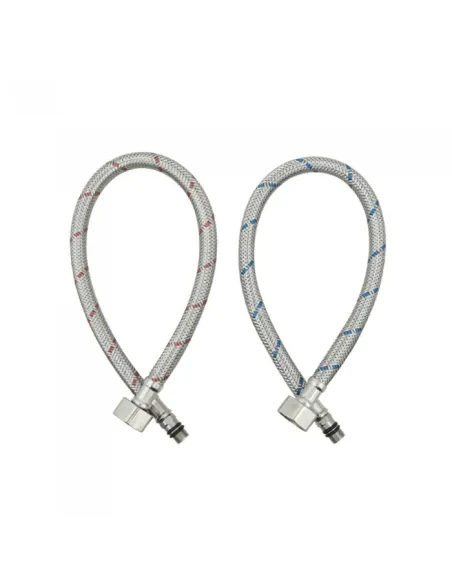 Змішувачі для умивальника прихованого монтажу Venta VS122FS, нержавіюча сталь, сатин - 3