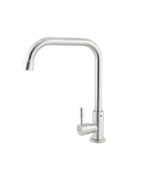 Монокран для умывальника Venta VS702FS, нержавеющая сталь, сатин - 1