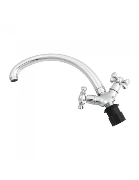 Смеситель для кухни двухвентильный Venta VG415UC, цинковый сплав, хром - 2