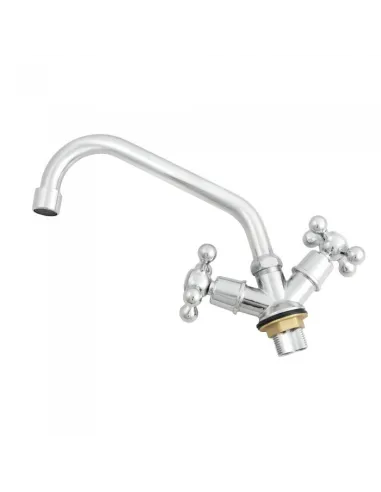 Смеситель для кухни двухвентильный Venta VM425UC, цинковый сплав, хром - 2