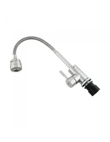 Смеситель для кухни Venta VS422SS, рефлекторний гусак, нержавеющая сталь, сатин - 2