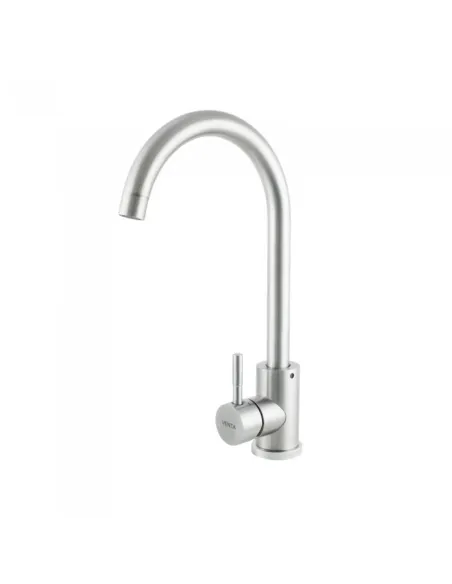 Смеситель для кухни Venta VS402US, нержавеющая сталь, сатин - 1