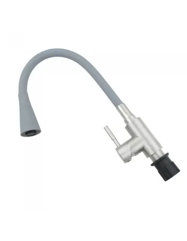 Смеситель для кухни с гибким изливом Venta VS473SG, серый гофрогусак с душевой насадкой - 2