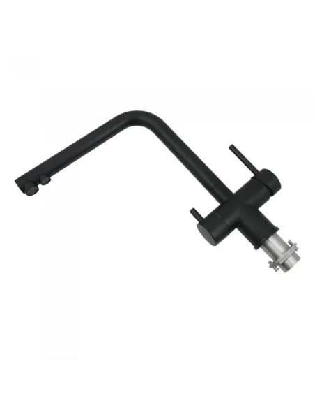 Смесители для кухни с подключением к фильтру Venta VS802FB, нержавеющая сталь, черный - 2