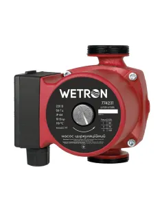 Циркуляційний насос Wetron 774211 0.075 кВт, з гайками - 1