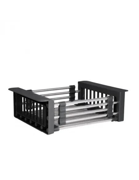 Корзина для кухонной мойки Lidz K01B, нержавеющая сталь - 3