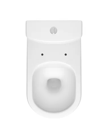 Унитаз компакт Cersanit 779 Zip Simple On 011, 3/5 л, нижний подвод воды, горизонтальный слив, сиденье дюропласт лифт - 2