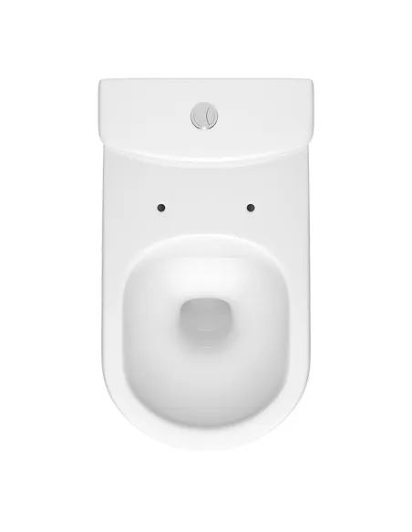 Унитаз компакт Cersanit 779 Zip Simple On 011, 3/5 л, нижний подвод воды, горизонтальный слив, сиденье дюропласт лифт - 2