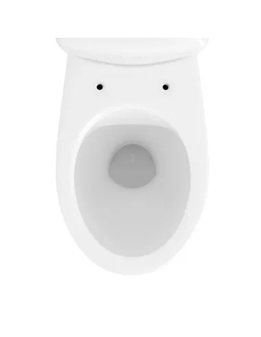 Унитаз компакт Cersanit 799 Еko Simple On 010, 3/6 л, боковой подвод воды, прямой слив, сиденье дюропласт - 2