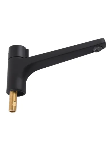 Смеситель для ванны Topaz Capri TCA-15111-H43-BL, черный, скрытого монтажа - 4