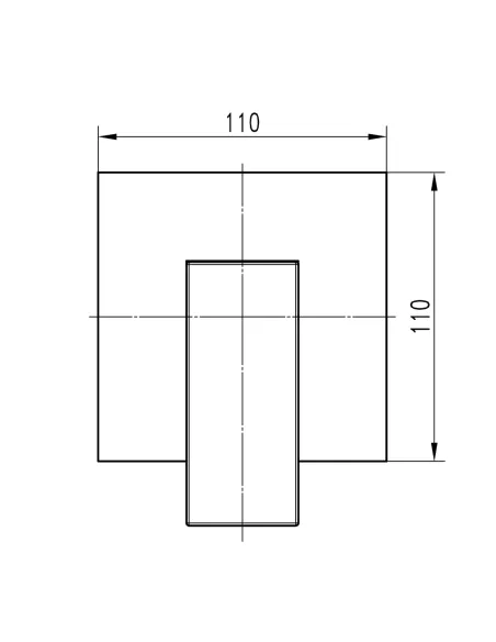 Смеситель для душа Topaz Odiss TO-18105-H66 скрытого монтажа - 6