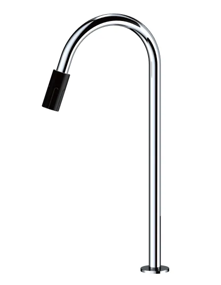 Кран для фильтра очистки воды Topaz Corsica TC-6801-L26-B, черный декор - 1