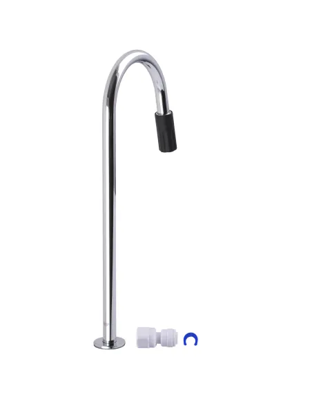 Кран для фильтра очистки воды Topaz Corsica TC-6801-L26-B, черный декор - 4